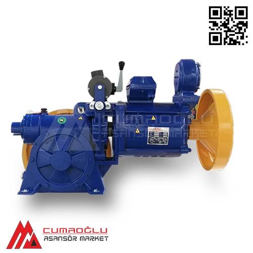 Akiş Asansör Volpi V2X 8,2 HP - 10,5 HP 4/16 Kutuplu Çift Hızlı Asansör Motoru - 1
