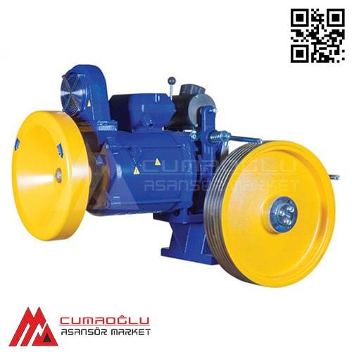 Akiş Asansör Z82 8,2 HP - 10,5 HP 4/16 Kutuplu Çift Hızlı Asansör Motoru - 0