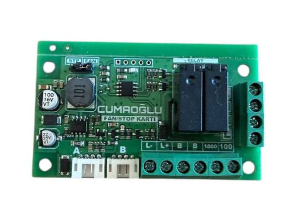 Cumaoğlu Asansör Fan ve Stop Kartı - 0