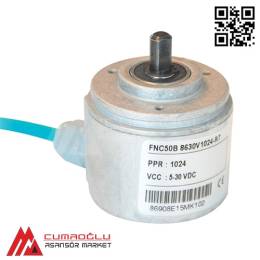 Encoder Ø58mm 10mm 6ch 5-30v DC 1024 puls