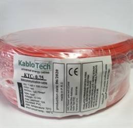 KabloTech 0,75 Nyaf Kablo 100 Metre Kırmızı