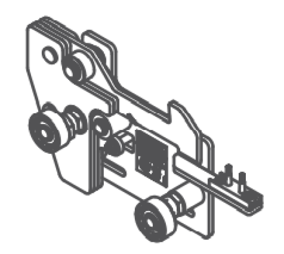 Mekisan Otomatik Kapı Yedek Parça Kat/ Kabin Kapısı Kat Kapı Kilit Mek. Komple IP20 (AC2-R) - 0