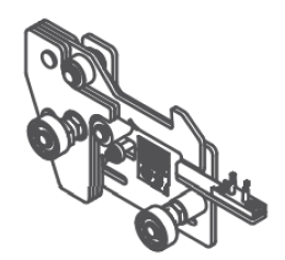 Mekisan Otomatik Kapı Yedek Parça Kat/ Kabin Kapısı Kat Kapı Kilit Mek. Komple IP20 (AR2-AR3-AC4- AC6)