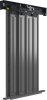 Merih B-01 4 Panel Merkezi Satine Paslanmaz Kat Kapıları - Thumbnail (1)
