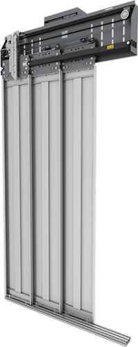 Merih B-20 3 Panel Teleskopik Satine Paslanmaz Kabin Kapıları - 0