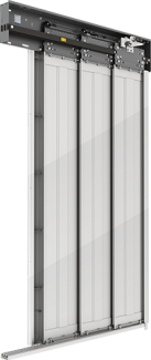 Merih B-20 3 Panel Teleskopik Standart Ral 7032 Kat Kapıları