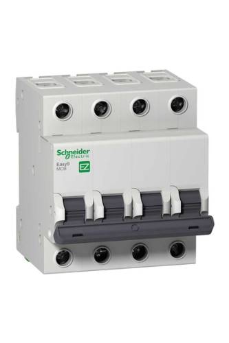 Schneider EZ9F34432 EASY9 4P 32A 4.5kA C Tipi Otomatik Sigorta - 0