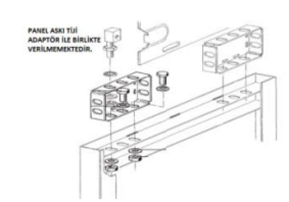 Selcom Hydra Plus Kabin Kapısı Panel Uzatma Parçası 100X75 - 2