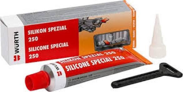Würth Silikon Sıvı Conta 70 ml Siyah - 0